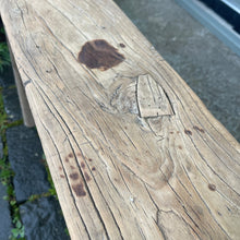 Load image into Gallery viewer, Antique Elm Rustic Pig Bench
