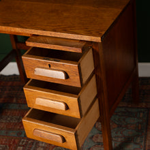 Load image into Gallery viewer, 1950s Children&#39;s Oak Desk
