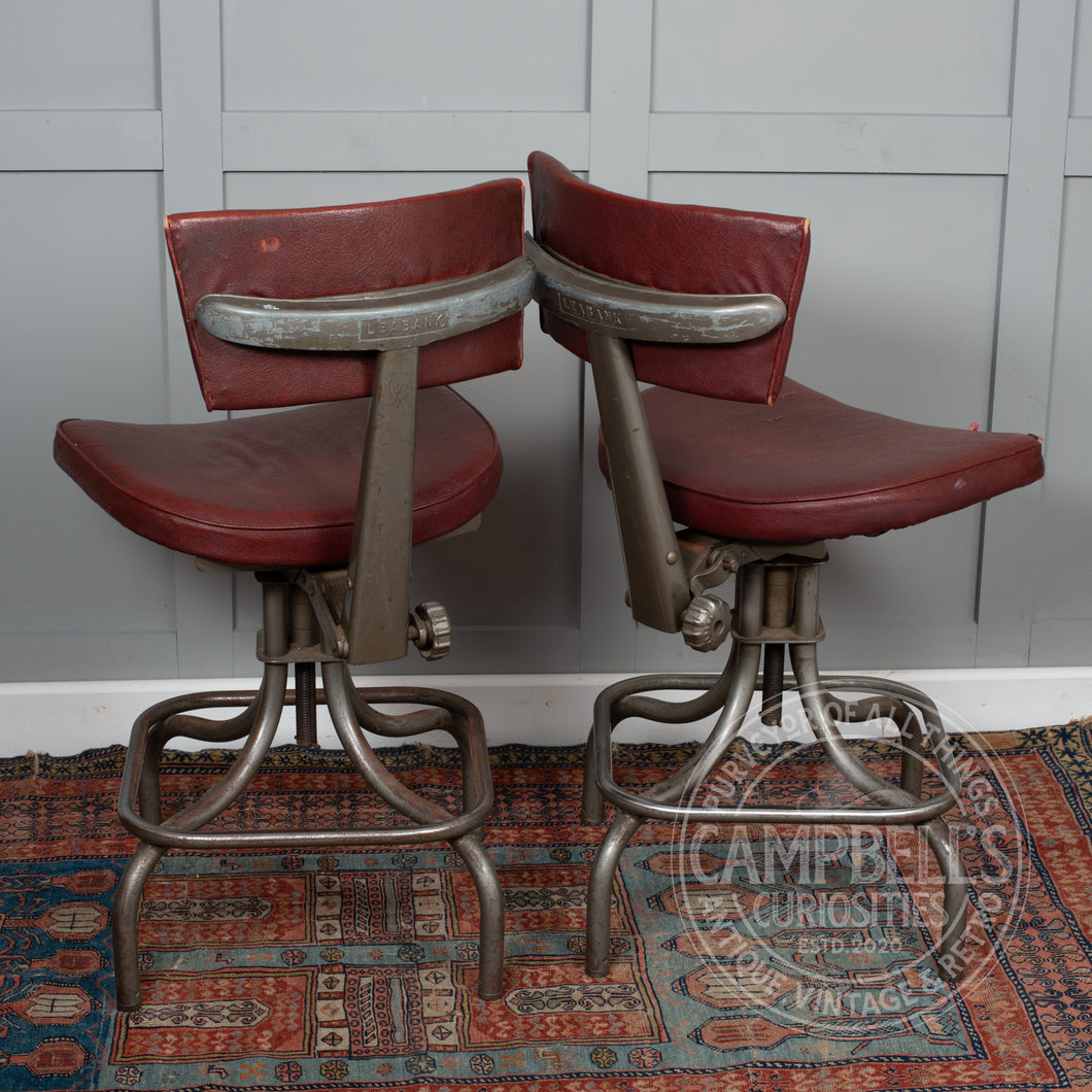 Pair of Leabank Factory Chair