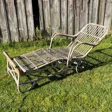 Load image into Gallery viewer, Antique Cane Sun Lounger
