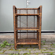 Load image into Gallery viewer, 1970s Rattan Shelving unit (3 Shelves)
