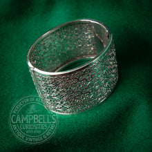 Load image into Gallery viewer, Victorian Silver Filigree Bracelet
