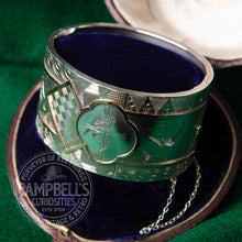 Load image into Gallery viewer, Victorian Silver Cuff Bracelet
