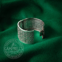 Load image into Gallery viewer, Victorian Silver Filigree Bracelet
