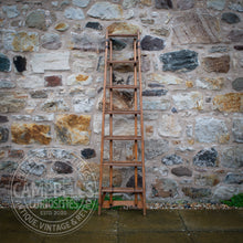 Load image into Gallery viewer, Vintage Patent Safety Ladder Company Extending Ladder
