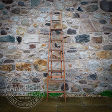 Load image into Gallery viewer, Vintage Patent Safety Ladder Company Extending Ladder
