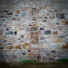 Load image into Gallery viewer, Vintage Patent Safety Ladder Company Extending Ladder
