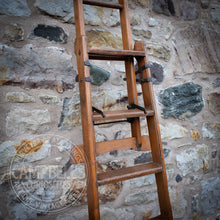 Load image into Gallery viewer, Vintage Patent Safety Ladder Company Extending Ladder
