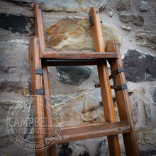 Load image into Gallery viewer, Vintage Patent Safety Ladder Company Extending Ladder
