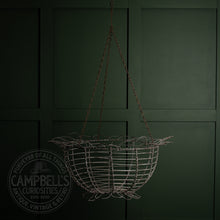 Load image into Gallery viewer, Victorian Wire Work Estate Hanging Basket
