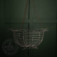 Load image into Gallery viewer, Victorian Wire Work Estate Hanging Basket
